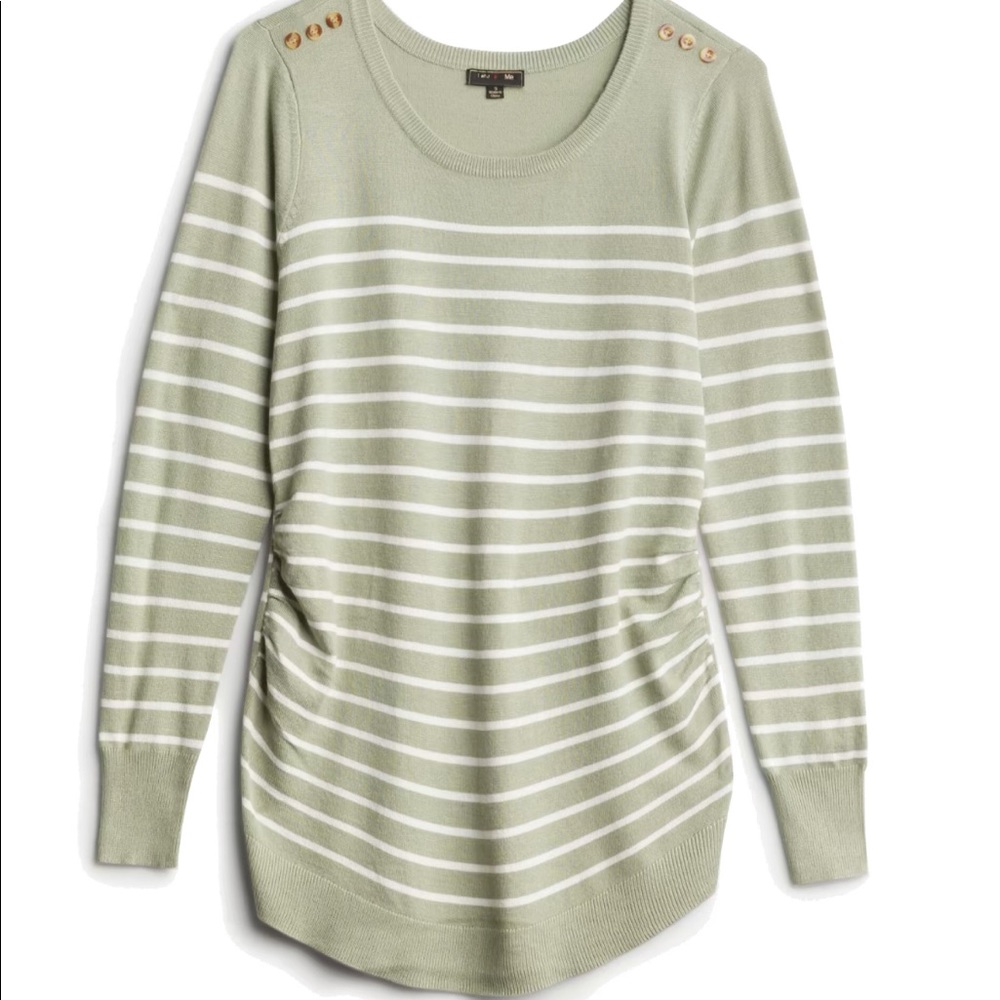 Lety & Me🤰Patton Maternity Button Sweater🤰